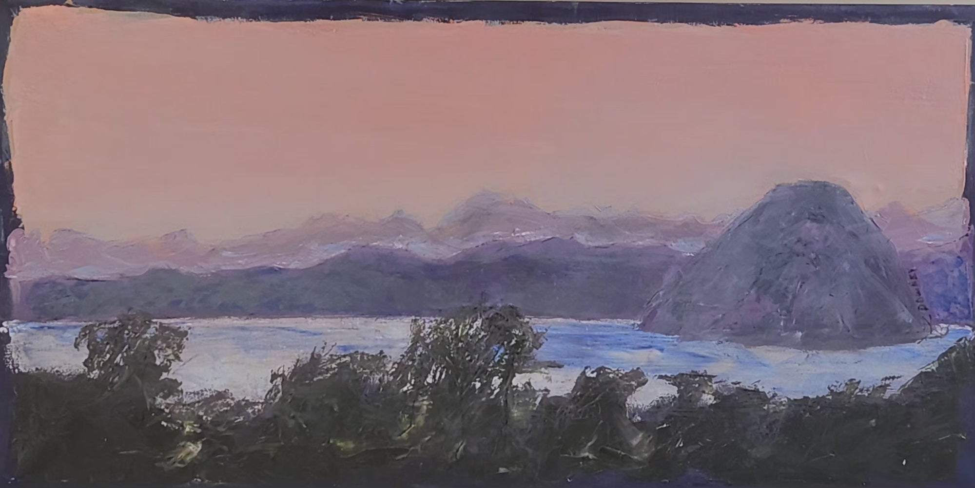 Morro Rock, Twilight